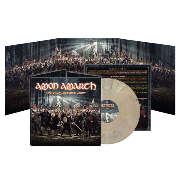 Amon Amarth ‎– The Great Heathen Army, LP (白色理石)