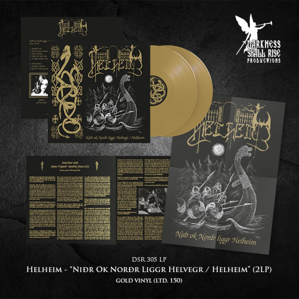 [订购] Helheim – Niðr ok Norðr liggr Helvegr / Helheim, 2xLP (金色) [预付款1|279]