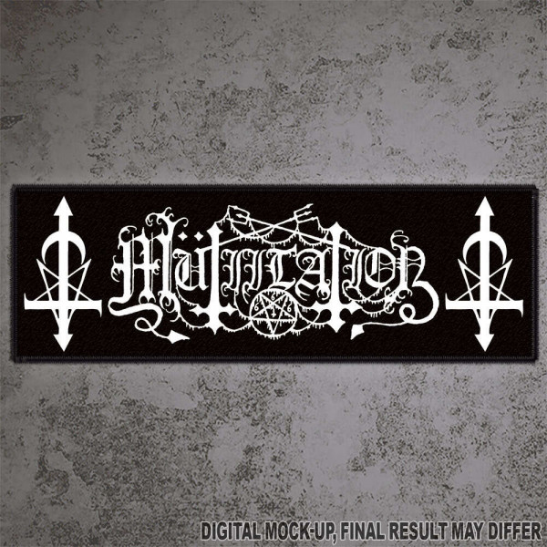 [订购] MUTIILATION ‎– Mutiilation Logo, 布标 [预付款1|45]