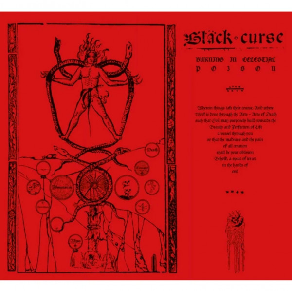 [订购] Black Curse‎ – Burning in Celestial Poison, CD Digipak [预付款1|119]