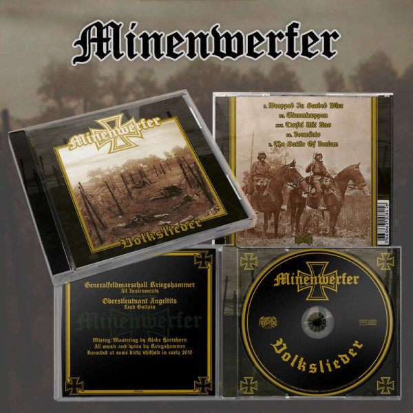 Minenwerfer ‎– Volkslieder, CD