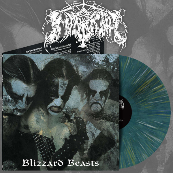 Immortal ‎– Blizzard Beasts, LP (蓝绿色)