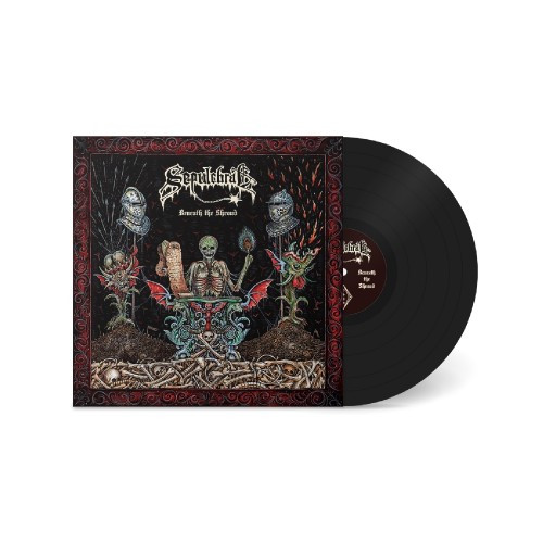 [订购] Sepulchral – Beneath The Shroud, LP (黑色) [预付款1|189]