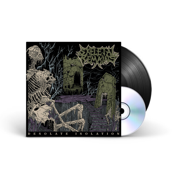 Skeletal Remains – Desolate Isolation, LP + CD