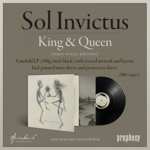 [订购] Sol Invictus ‎– King & Queen, LP (黑色) [预付款1|219]