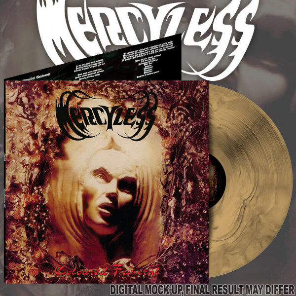 [订购] MERCYLESS – Coloured Funeral, LP (啤酒黑星云) [预付款1|199]