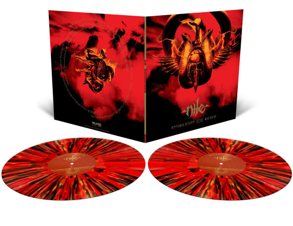 Nile ‎– Annihilation of the Wicked, 2xLP (血红喷溅)