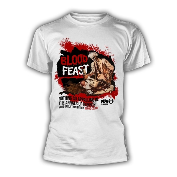 [订购] BLOOD FEAST ‎‎– BLOOD FEAST, T恤 (白色) [预付款1|179]