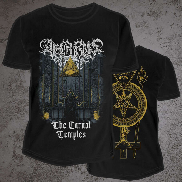 [订购] AEGRUS‎– The Carnal Temples, T恤 (黑色) [预付款1|179]