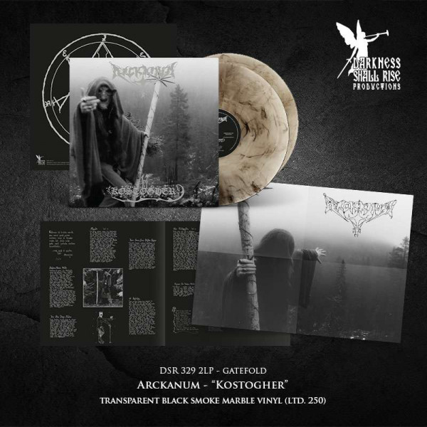 [订购] Arckanum – Kostogher, 2xLP (黑烟雾理石) [预付款1|279]
