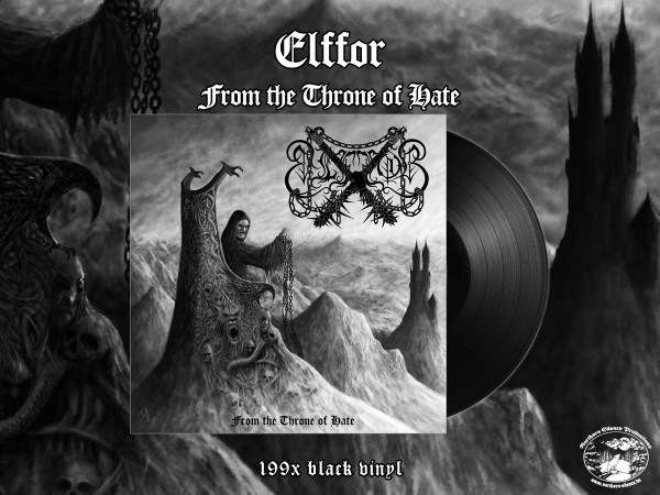 [订购] Elffor – From the Throne of Hate, LP (黑胶）[预付款1|199]