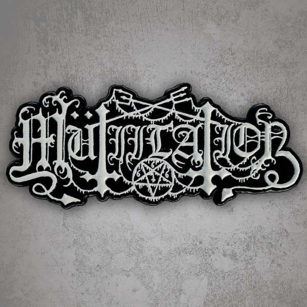 [订购] MUTIILATION – Mutiilation. White Logo, 徽章 [预付款1|65]