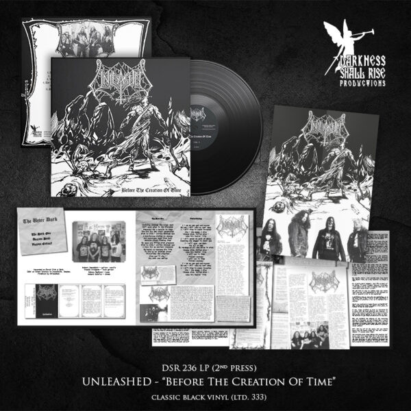 [订购] Unleashed – Before The Creation Of Time, LP (黑色) [预付款1|199]