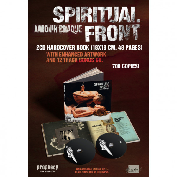 [订购] Spiritual Front ‎– Amour Braque, 2xCD 画册 [预付款1|279]