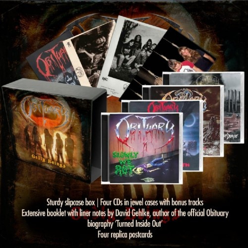 [订购] Obituary ‎– Godly Beings, 4xCD 套盒 [预付款1|459]