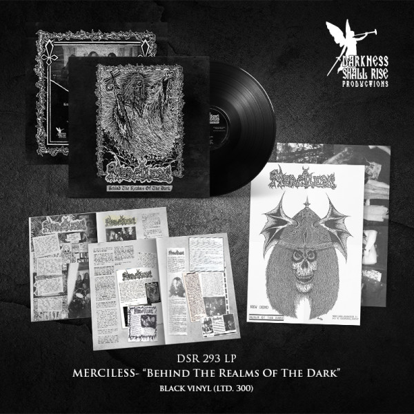 [订购] Merciless – Behind The Realms Of The Dark, LP (黑色) [预付款1|199]