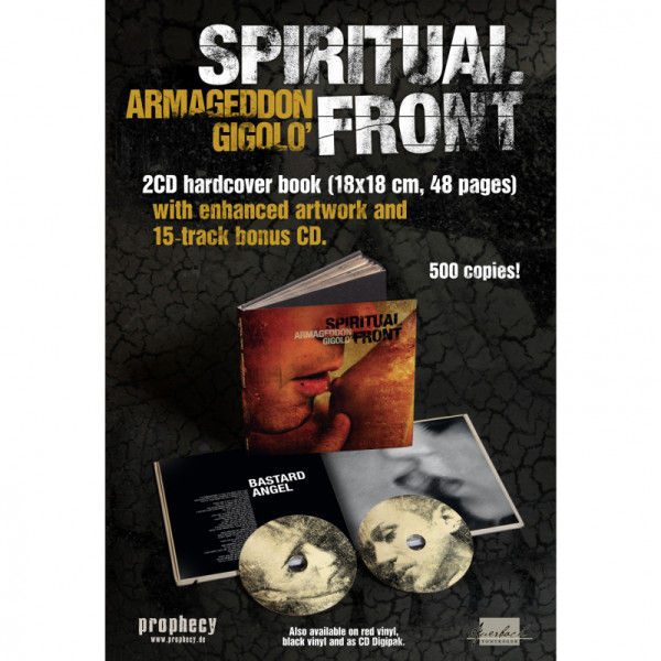 [订购] Spiritual Front ‎– Armageddon Gigolo', 2xCD Artbook [预付款1|279]