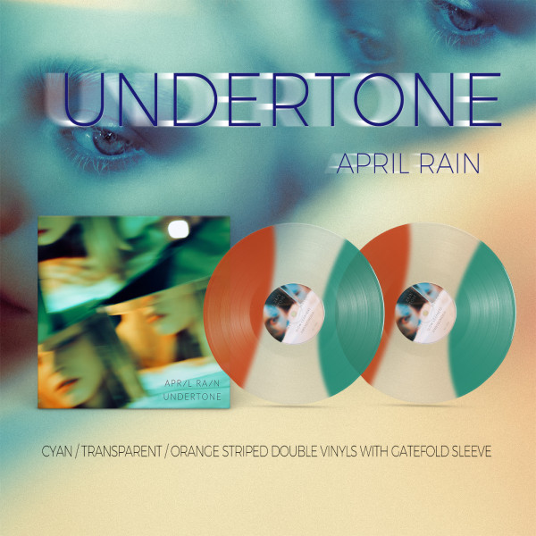 April Rain ‎– Undertone, 2xLP (透明三色条纹)