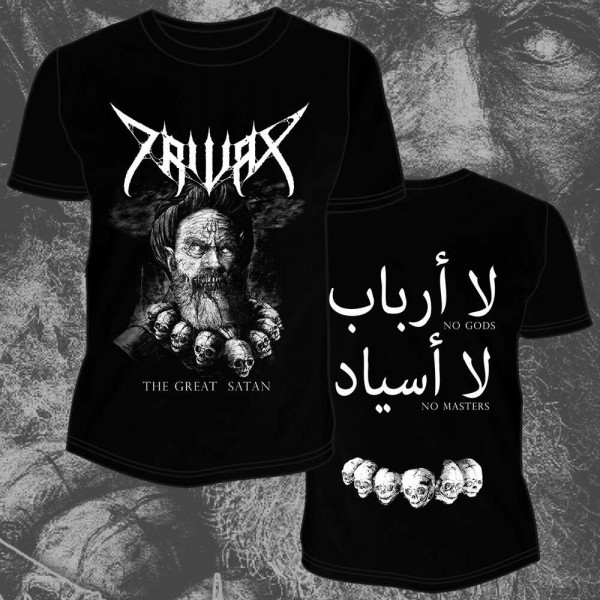 [订购] TRIVAX ‎– The Great Satan, T恤 (黑色) [预付款1|179]