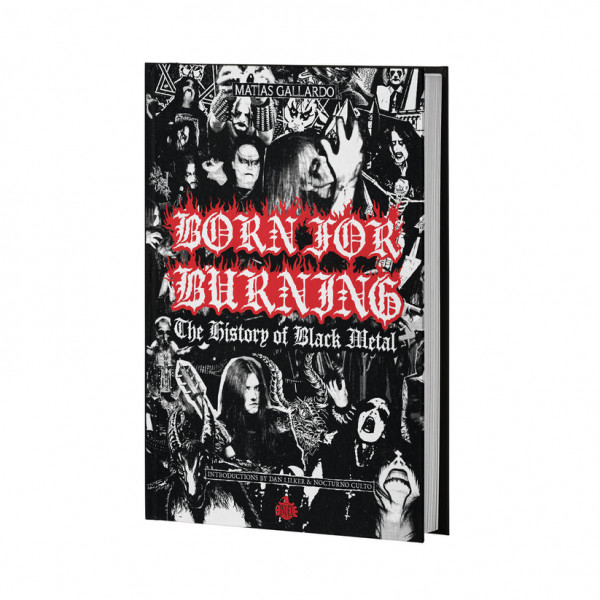 [订购] Born For Burning - The History Of Black Metal, 英文书 [预付款1|299]
