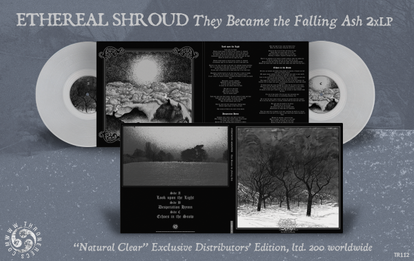 Ethereal Shroud ‎– They Became The Falling Ash, 2xLP (透明)