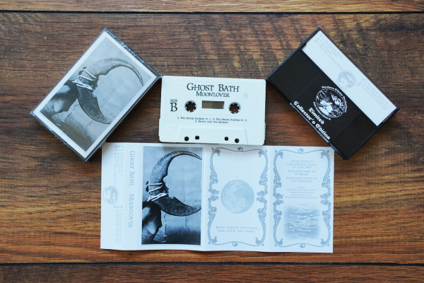 Ghost Bath ‎– Moonlover, 磁带 (白色, 限量66)