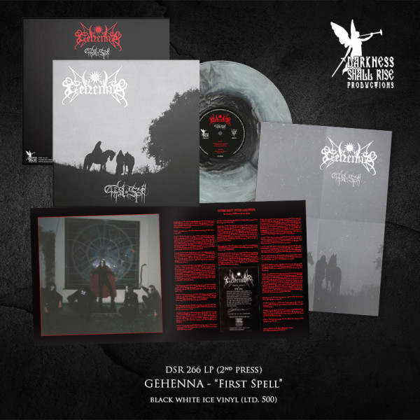 [订购] Gehenna – First Spell, LP (黑白混合) [预付款1|219]