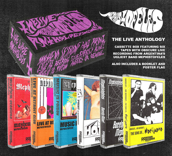 Mephistofeles ‎– The Live Anthology, 磁带套盒