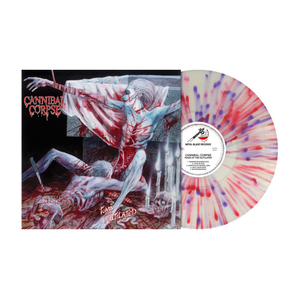 Cannibal Corpse ‎– Tomb of the Mutilated, LP (喷溅)