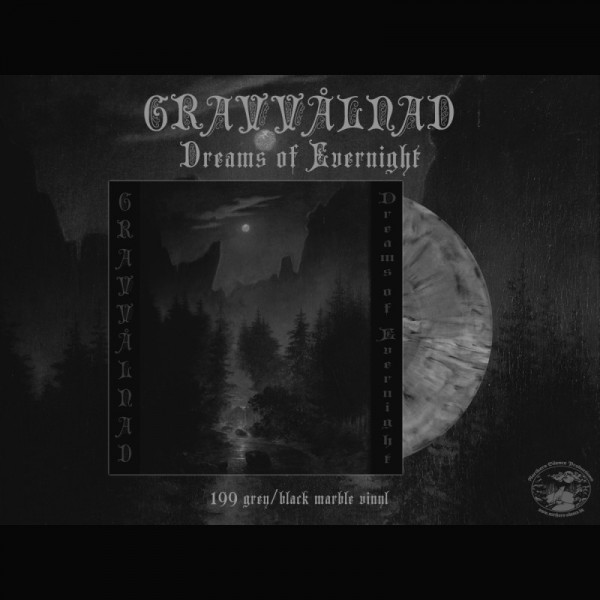 [订购] Gravvålnad – Dreams of Evernight, LP (灰黑理石) [预付款1|219]