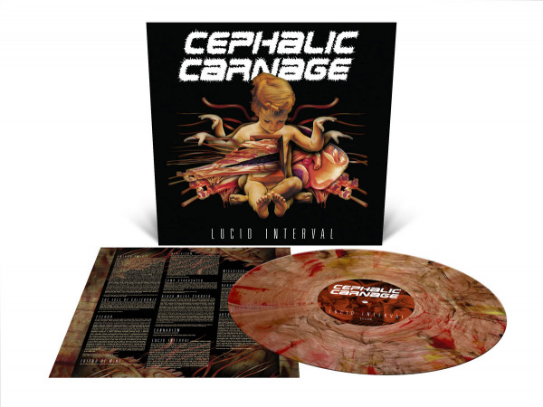 [订购] Cephalic Carnage ‎– Lucid interval, LP (理石) [预付款1|219]