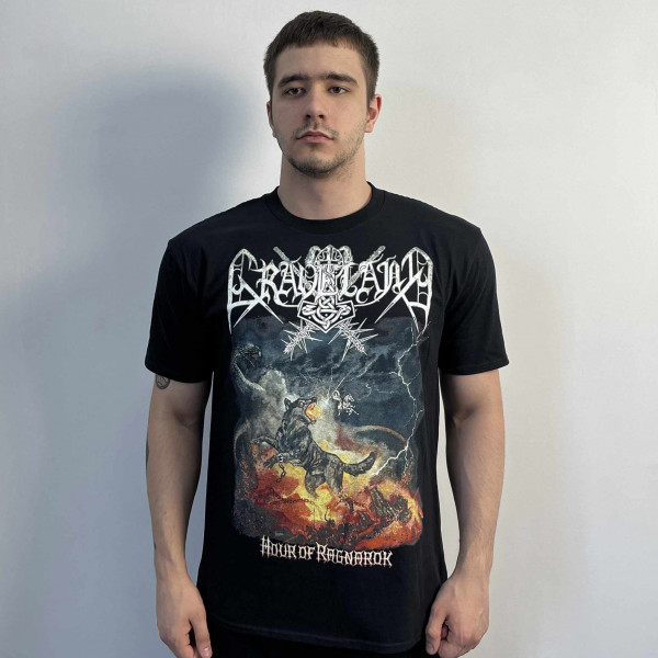[订购] Graveland – Hour Of Ragnarok (Gildan), T恤 (黑色) [预付款1|179]