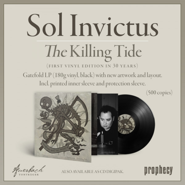 [订购] Sol Invictus ‎– The Killing Tide, LP (黑色) [预付款1|219]