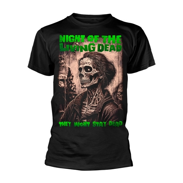 [订购] NIGHT OF THE LIVING DEAD ‎‎– ZOMBIE F2, T恤 (黑色) [预付款1|179]