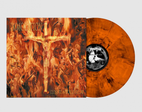 Immolation ‎– Close To A World Below, LP (橙色理石)