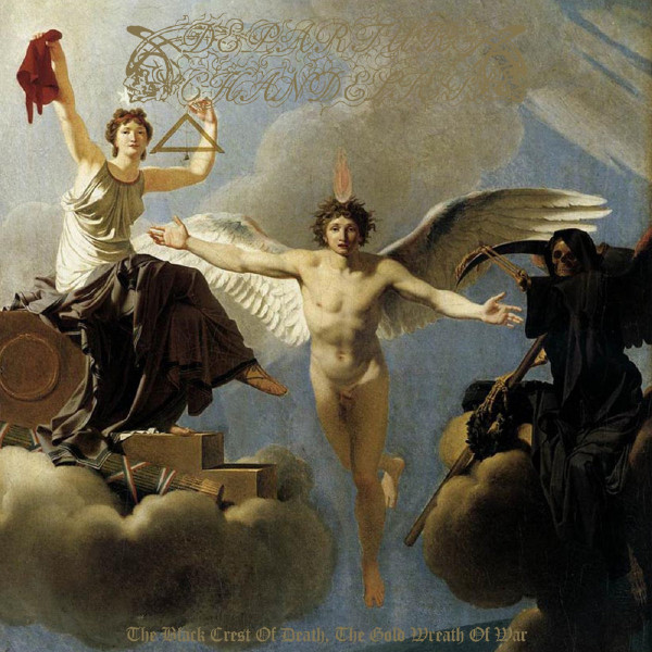 Departure Chandelier ‎– The Black Crest Of Death, The Gold Wreath Of War, LP (黑色)