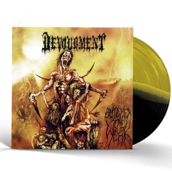 Devourment ‎– Butcher the Weak, LP (黄黑)