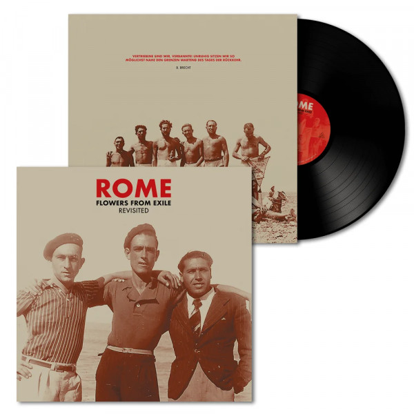 [订购] ROME – Flowers From Exile – Revisited, LP (黑色) [预付款1|259]