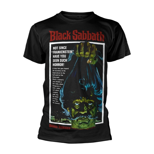 [订购] BLACK SABBATH (FILM) ‎‎– BLACK SABBATH (POSTER), T恤 (黑色) [预付款1|179]