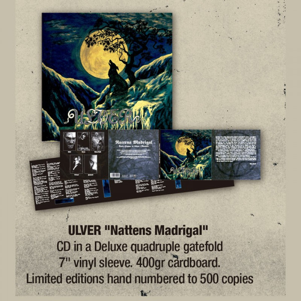 [订购] ULVER – Nattens Madrigal - Aatte Hymne Til Ulven I Manden, CD (豪华版) [预付款1|139]