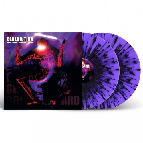 Benediction ‎– Grind Bastard, 2xLP (紫黑喷溅)