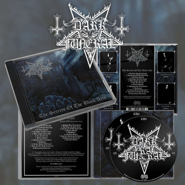 [订购] Dark Funeral ‎– The Secrets Of The Black Arts, 2xCD [预付款1|99]