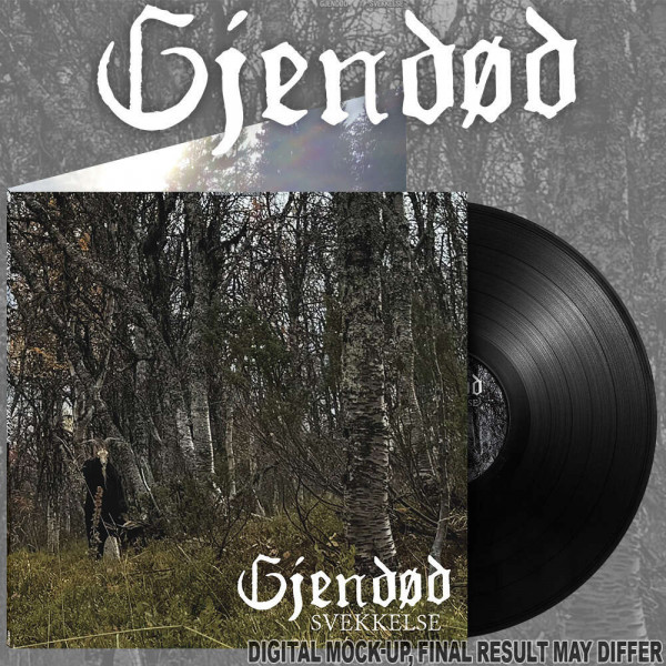[订购] GJENDOD (gjendød) – Svekkelse, LP (黑色) [预付款1|179]
