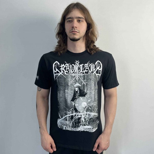 [订购] Graveland ‎– Thousand Swords Album Cover (Gildan) , T恤 (黑色) [预付款1|179]