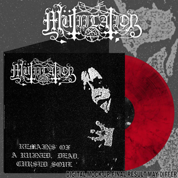 [订购] MUTlILATlON – Remains of a Ruined, Dead, Cursed Soul, LP (红理石) [预付款1|179]