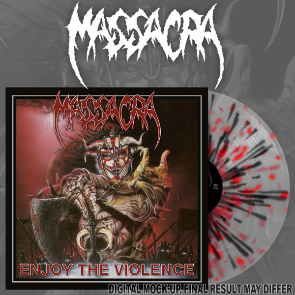 [订购] MASSACRA ‎– Enjoy The Violence, LP [预付款1|179]