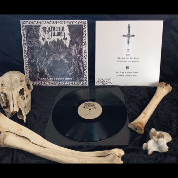 Nocturnal Triumph ‎– Into Light's Graven Womb, LP (黑色)