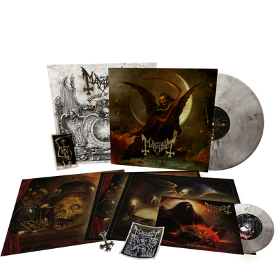 [订购] Mayhem – Liturgy of Death, LP (透明黑理石) + 7寸胶 套盒 [预付款1|666]