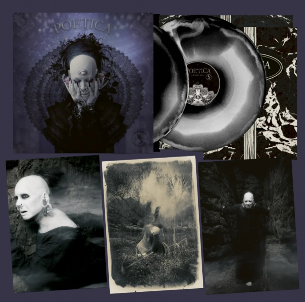 [订购] Sopor Aeternus ‎– POETICA – All Beauty Sleeps, 2xLP (白黑条纹)