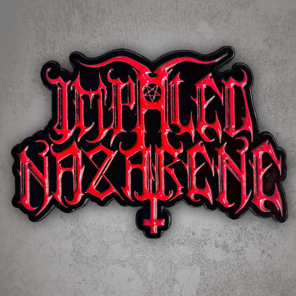 [订购] IMPALED NAZARENE – Impaled Nazarene. Red Logo, 徽章 [预付款1|65]